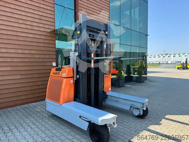 4-way forklift Hubtex DQ45 G //LPG//Triple//Only 1116 hours !