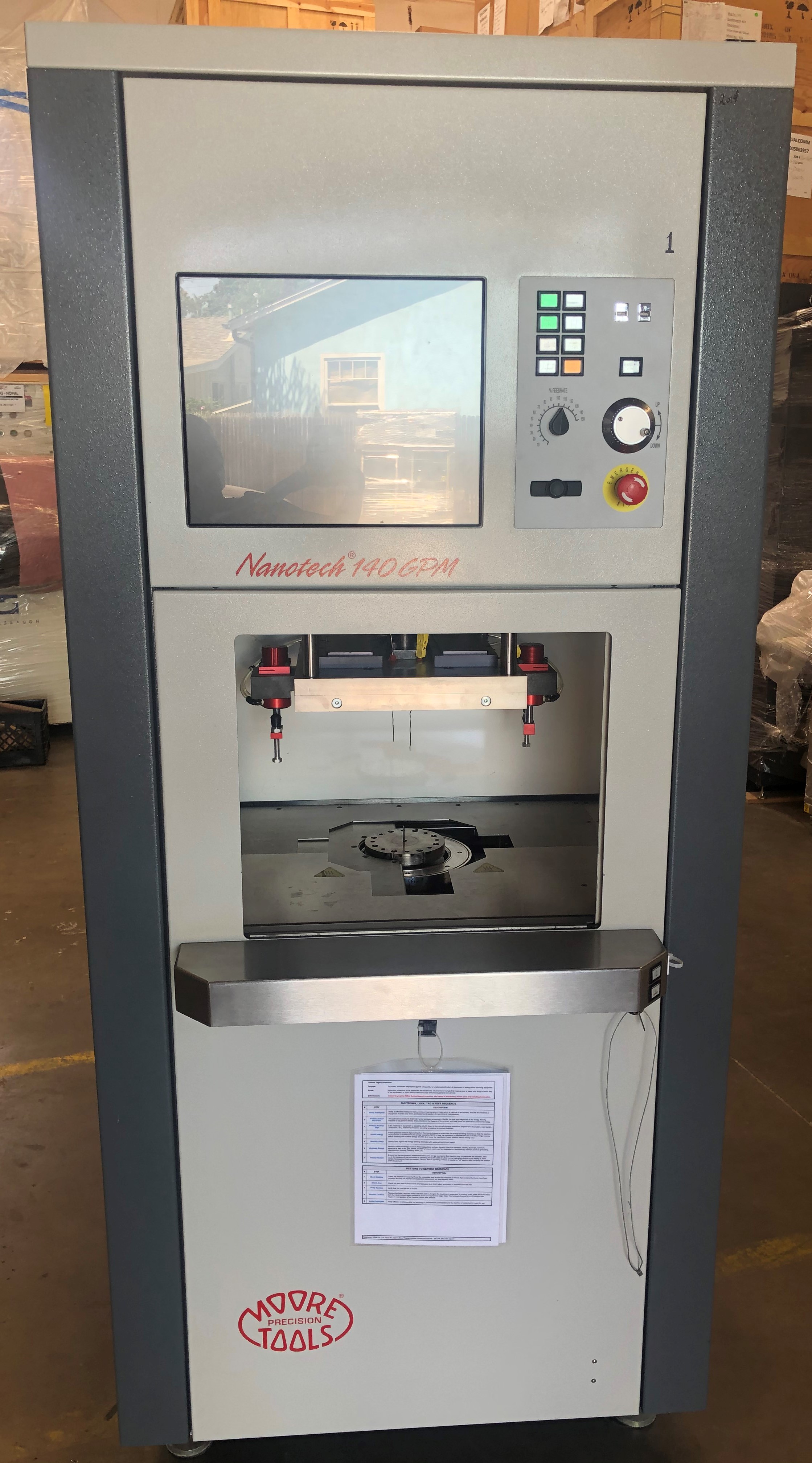 NANOTECH 140GPM GLASS PRESS MOLDING WITH NESLAB THERMOFLEX 10,000