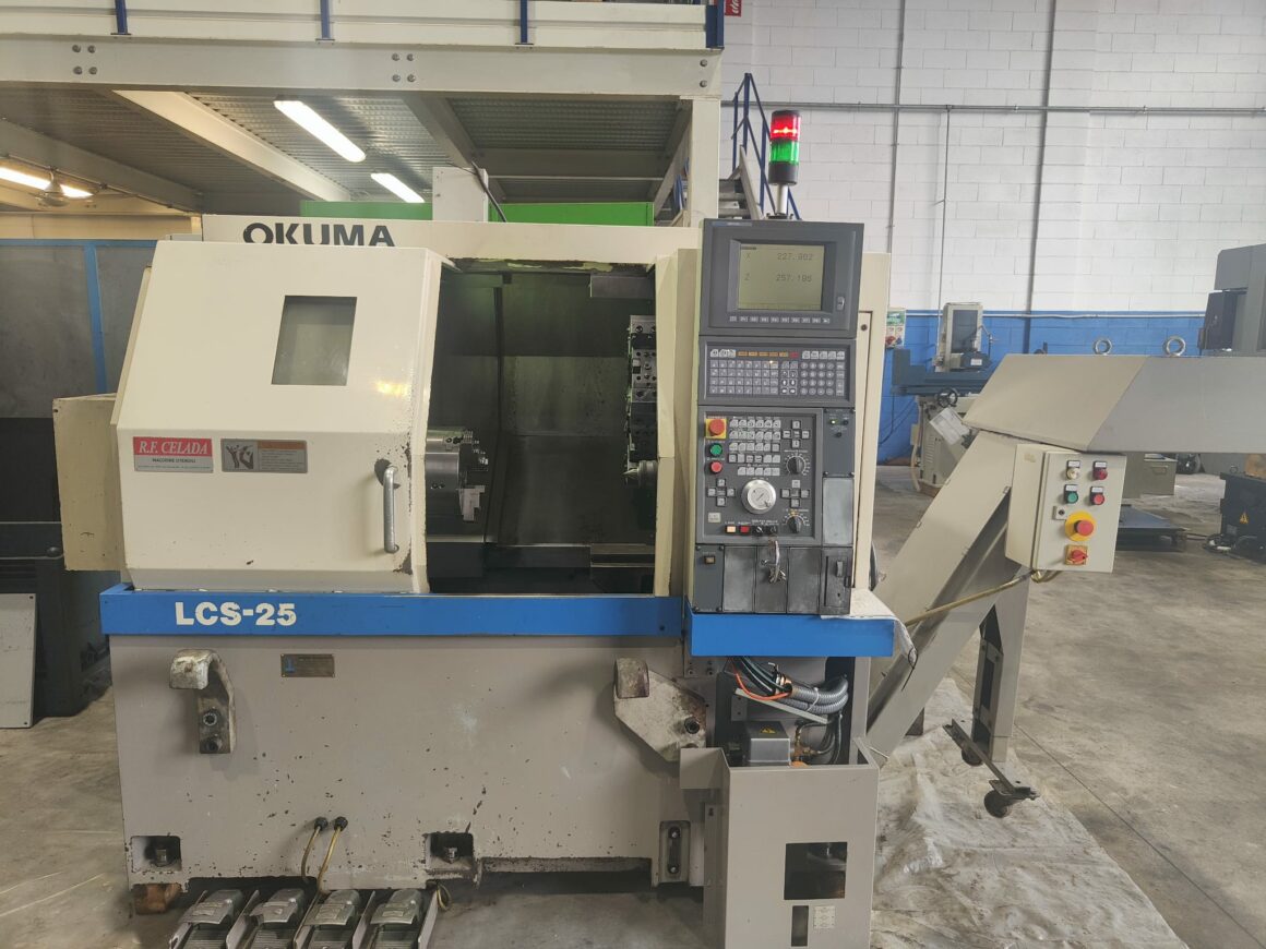 Tour cnc OKUMA LCS-25