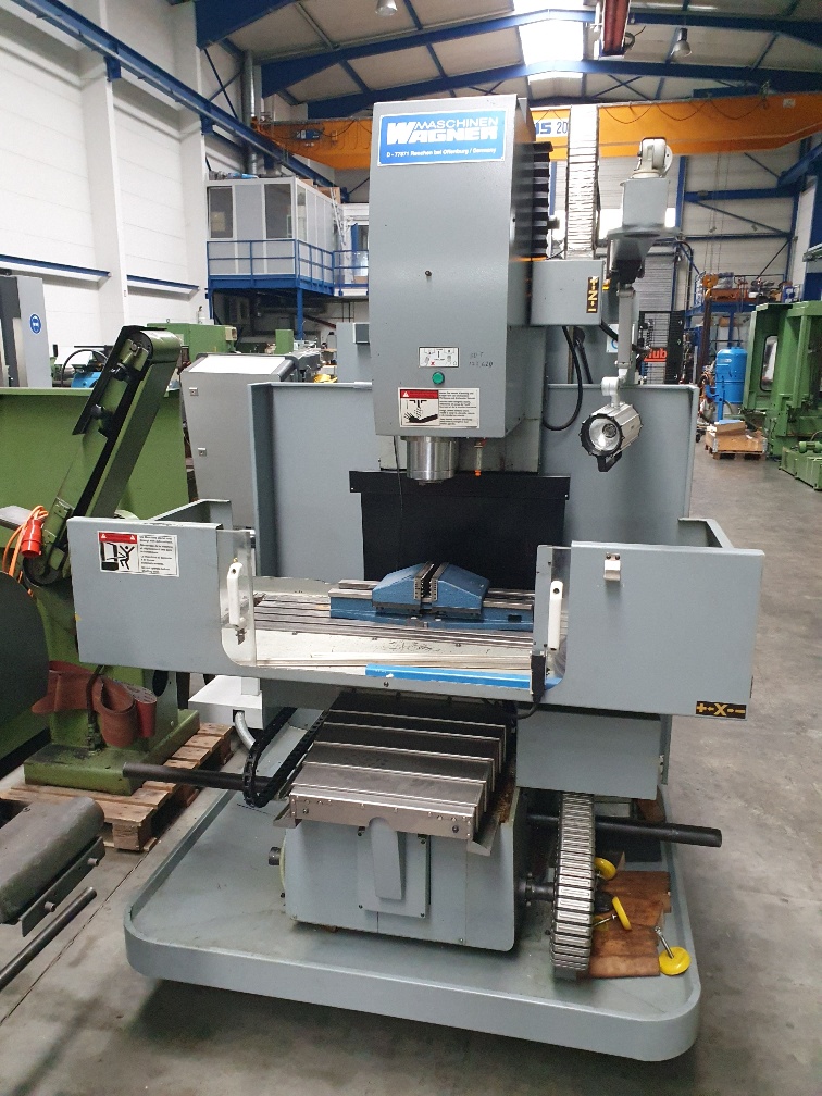 Fraiseuse cnc à banc fixe Wagner WBE 750 R