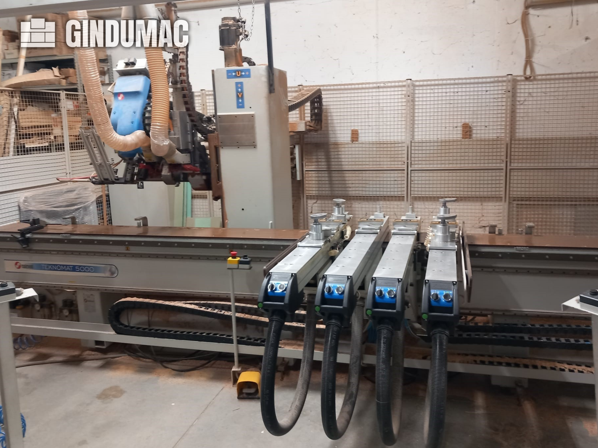 Centre d’usinage CNC bois MASTERWOOD TEKNOMAT 5000