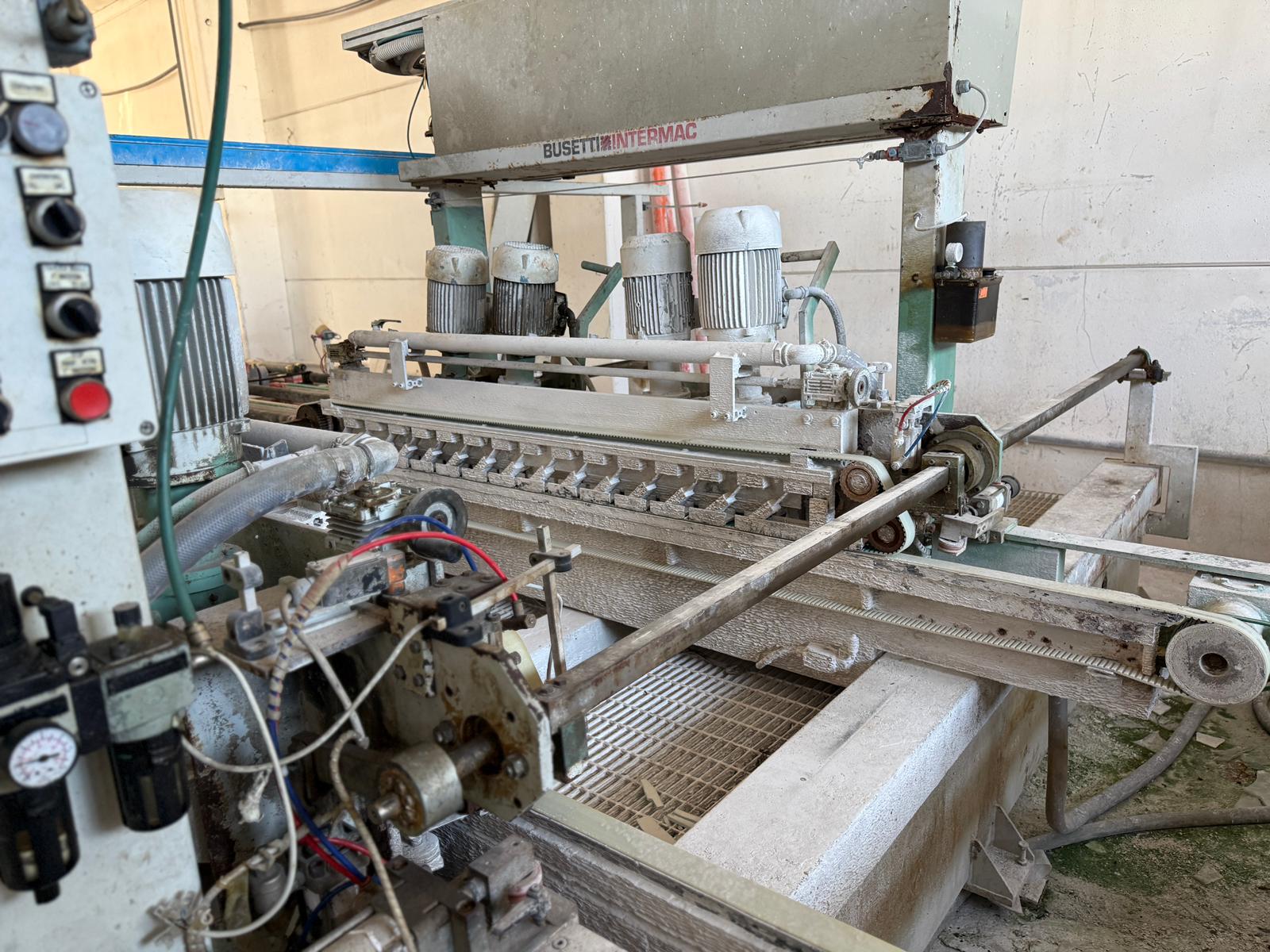 Machine de coupe et de façonnage du verre INTERMAC P4 1300X2600