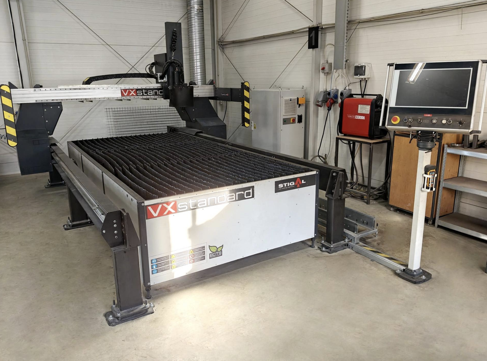 Machine de découpe plasma STIGAL VXstandard
