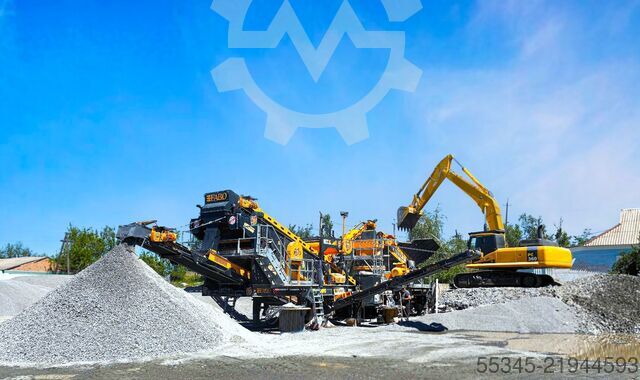 Crushing equipment FABO cone crusher / stone crusher 220-340 TPH Cone crusher MCC-300