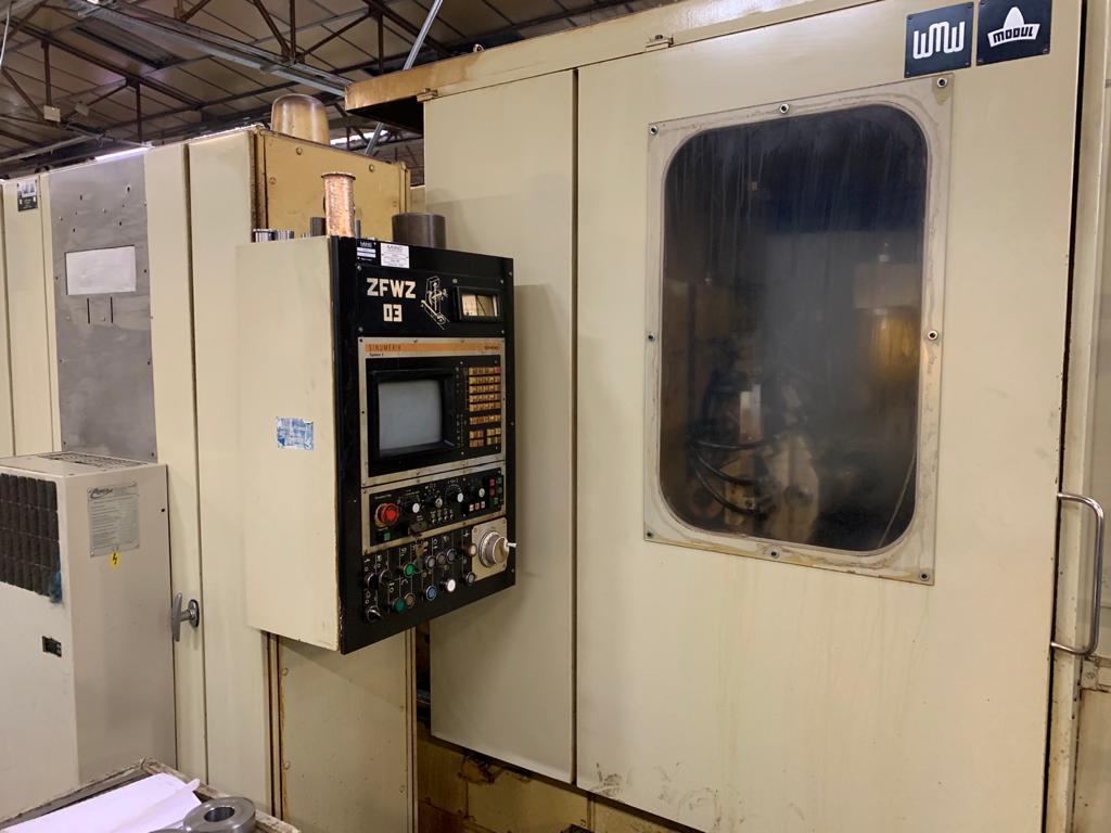 Tailleuse d’engrenages à fraise-mère WMW Modul ZFWZ03 CNC