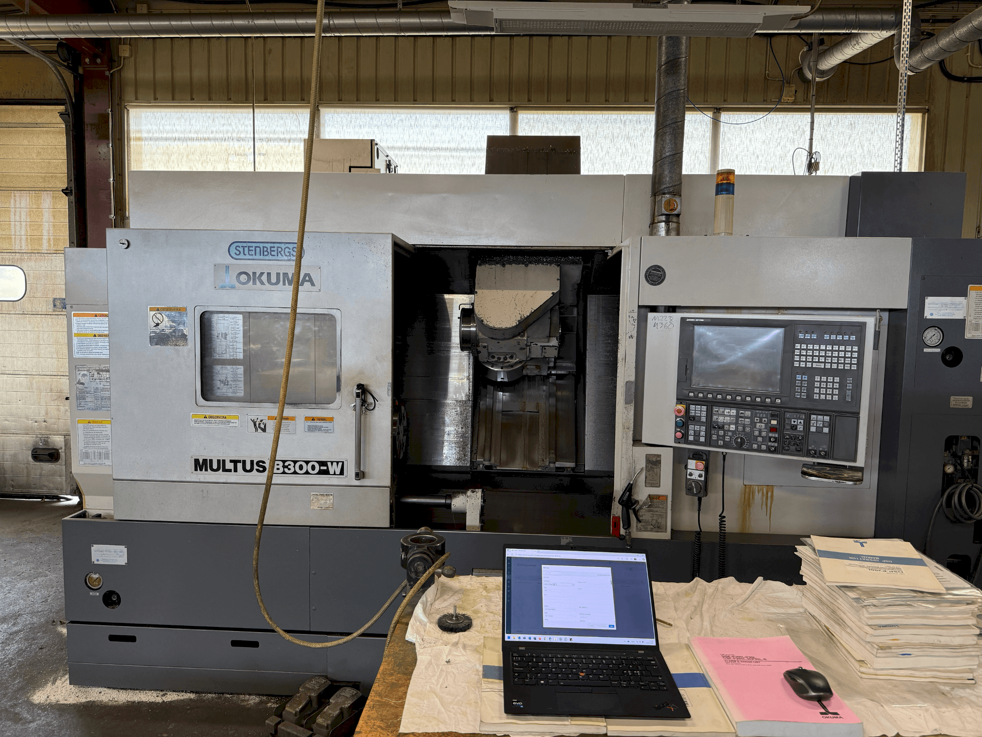 Tour cnc Okuma Multus B300-W