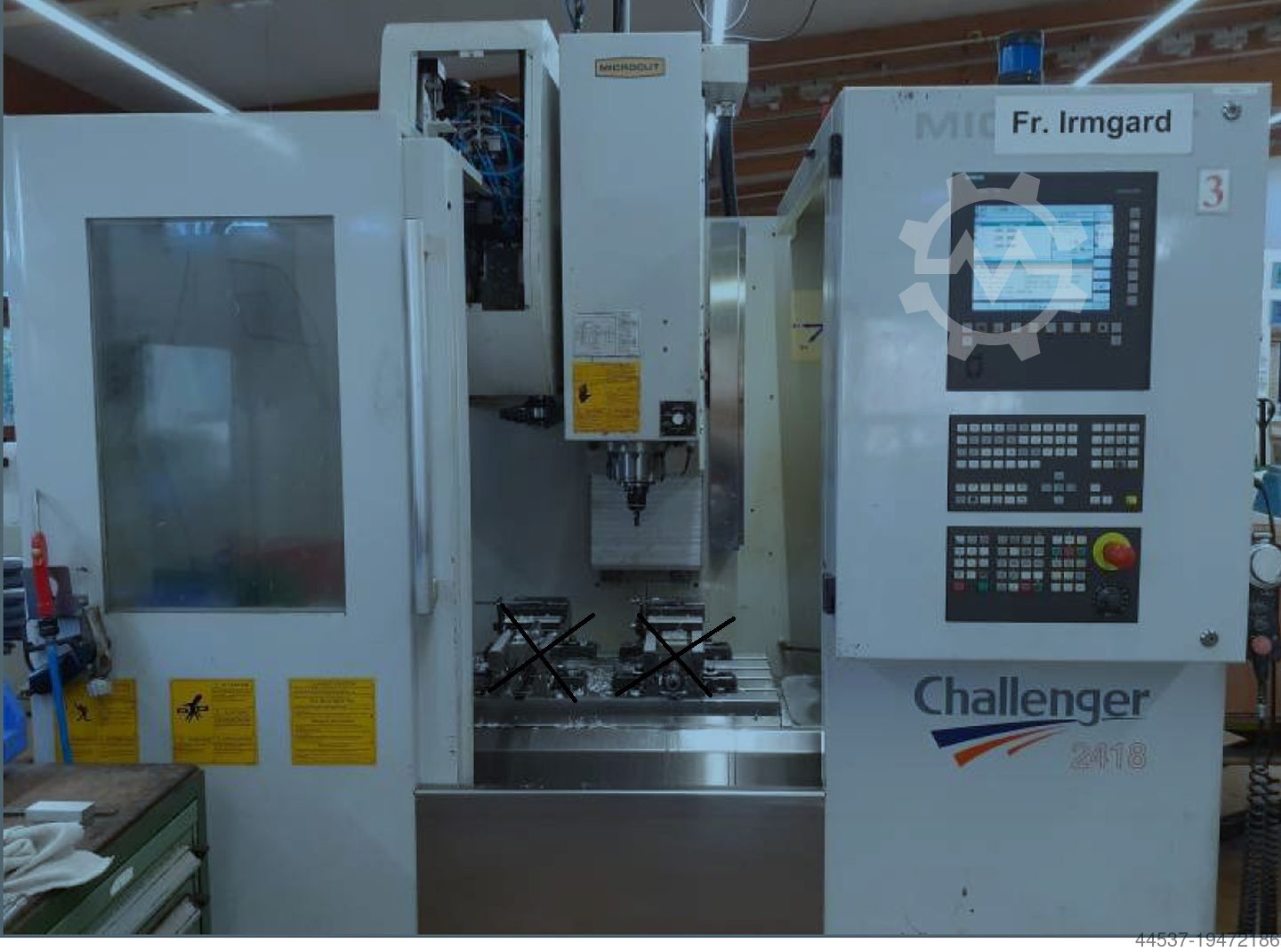 Vertical machining center Microcut Challenger MCV 2418