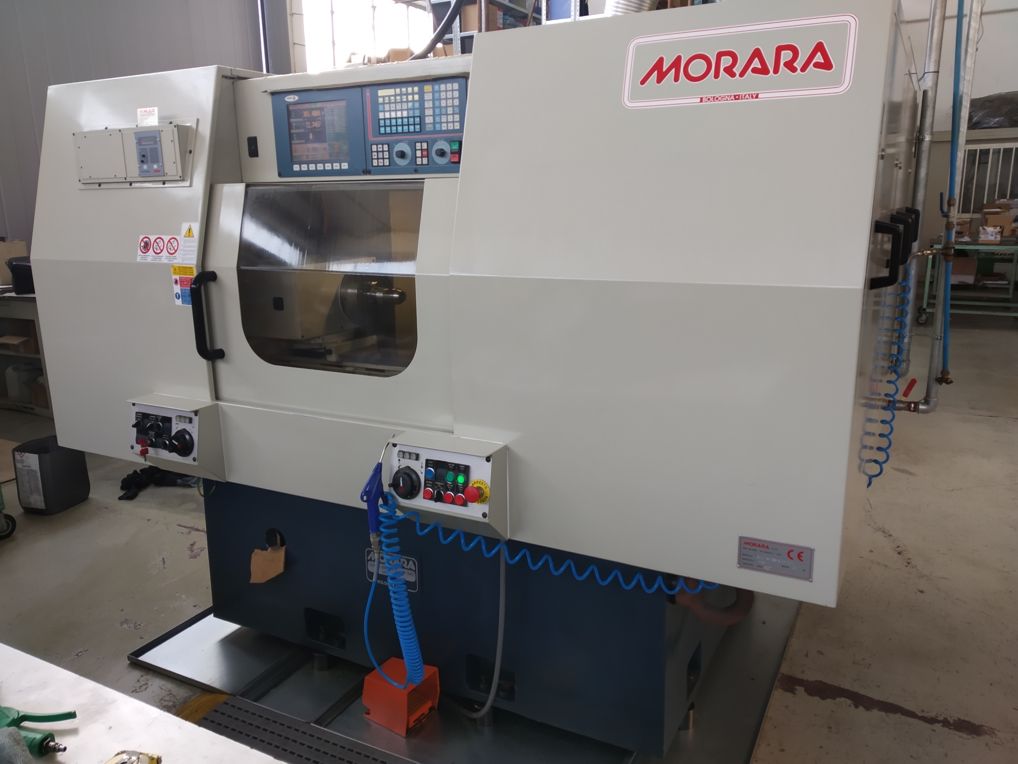 Rectifieuse cylindrique Morara quick Grinder E 400 CNC