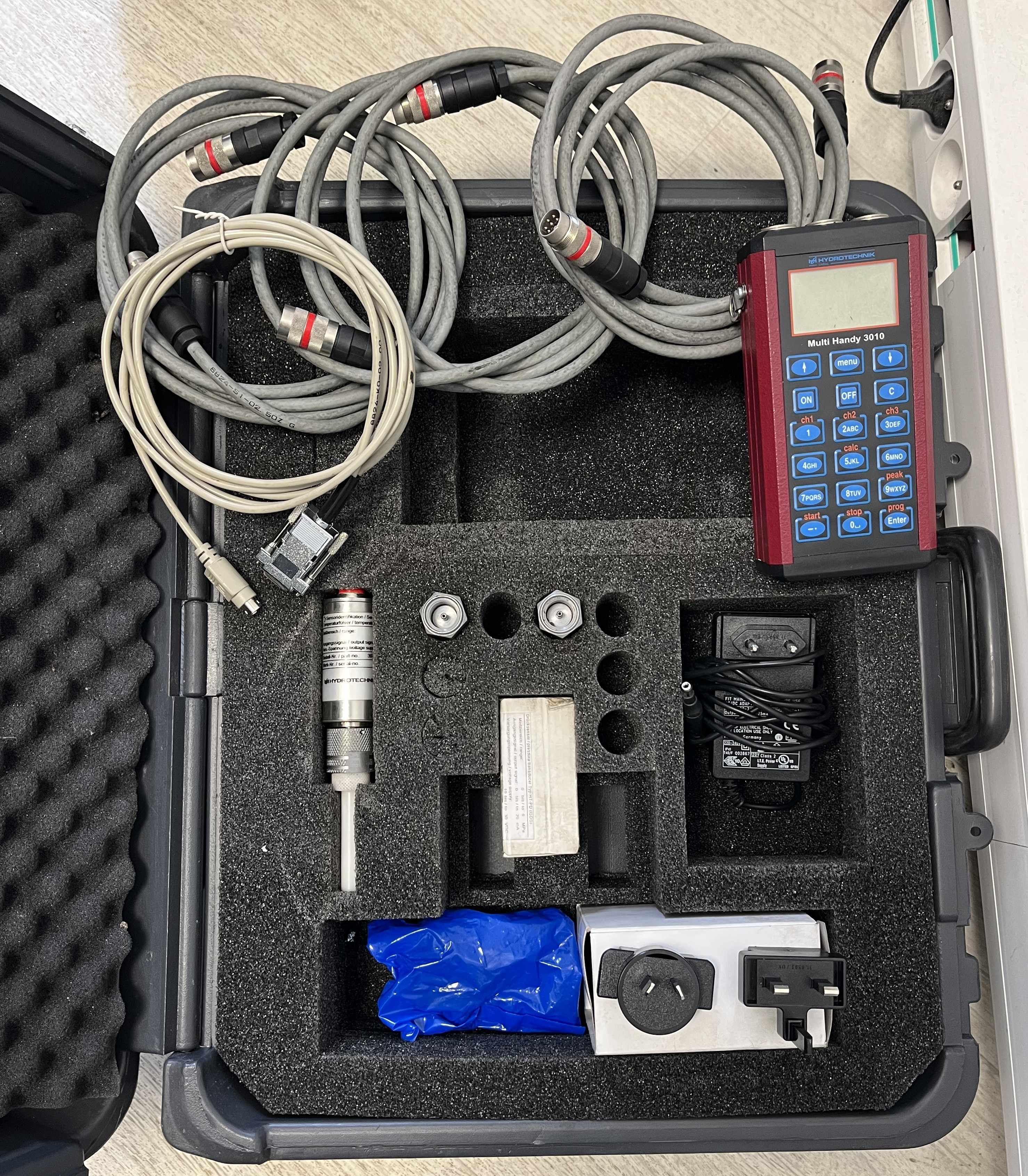 Hydrotechnik Multi-Handy 3010 appareil de mesure et enregistrement de pression hydraulique