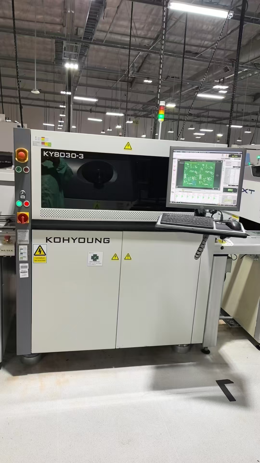 Système d'inspection de pâte à souder en 3D véritable Koh Young KY8030-3