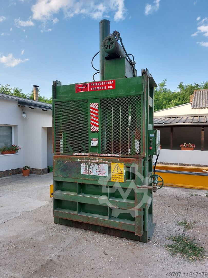 Paper baler Philadelphia Tramrail 5000HD 30ton