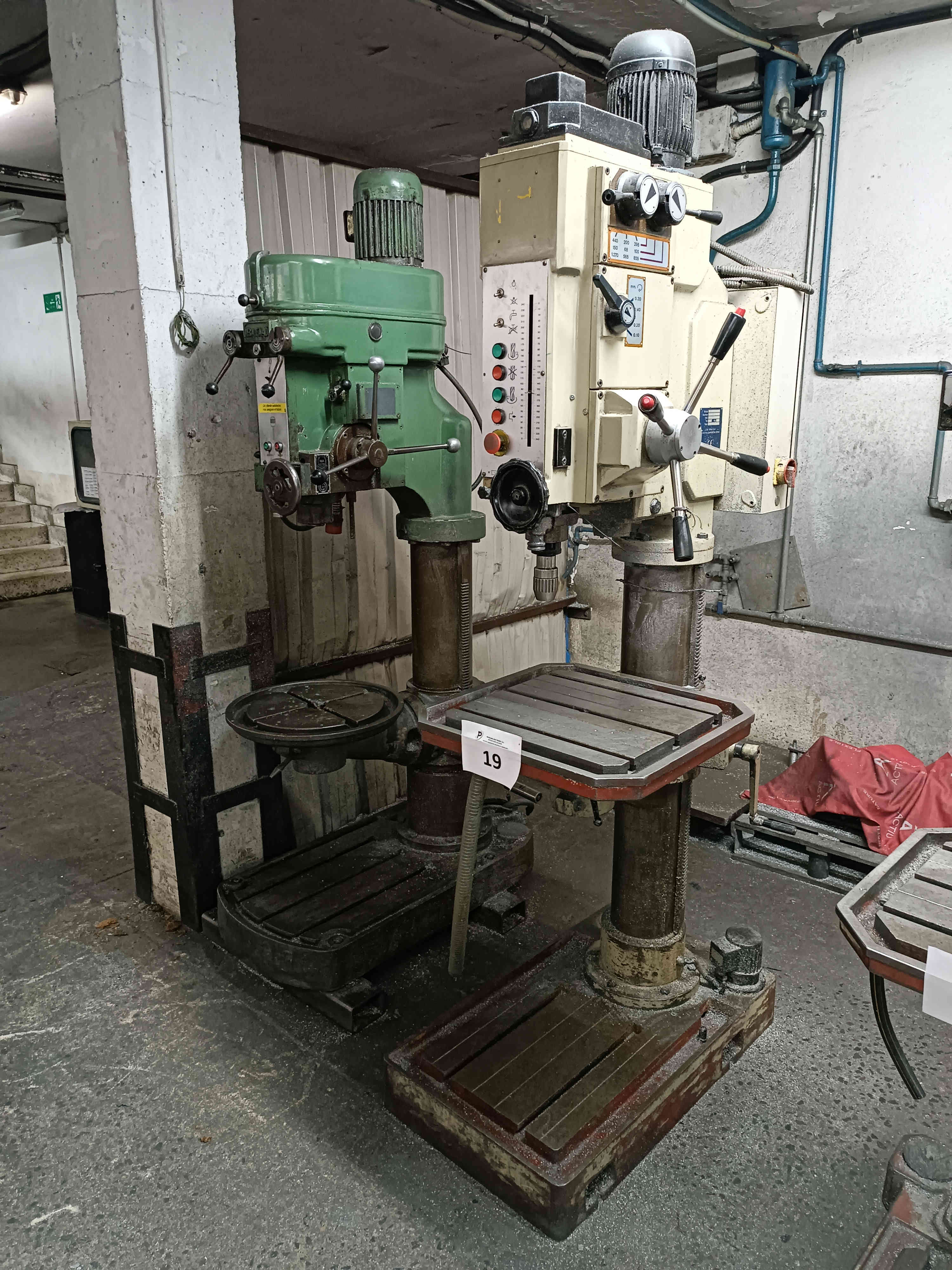 TCA-40 EMEL PERCEUSE À COLONNE ERLO MÈCHE 40 mm