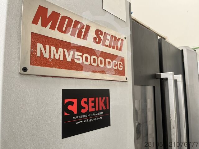 5-axis CNC vertical machining center Mori Seiki NMV5000DCG