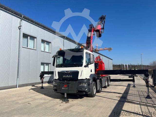 Truck mounted crane MAN MAN 8x4 mit F1150RA.2.28 L616 Winde