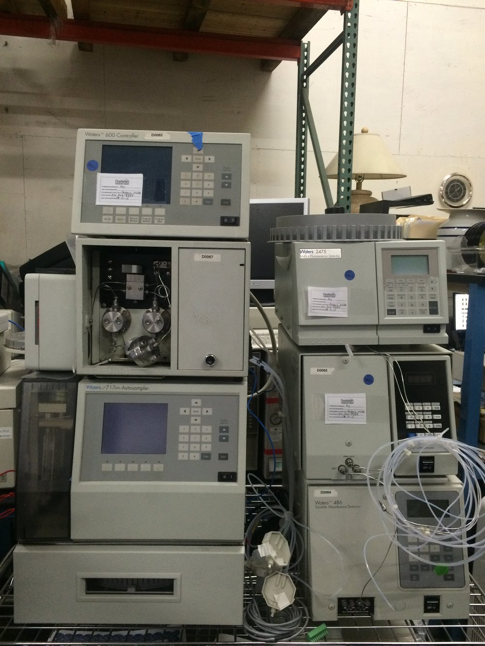 Système d'échantillonnage d'eau HPLC de Waters