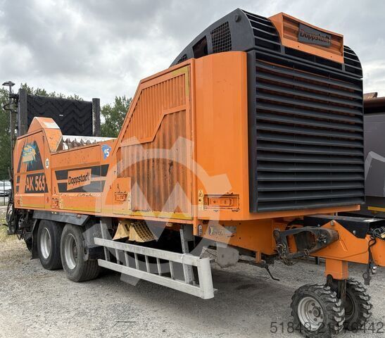 Mobile shredding plant Doppstadt AK 565
