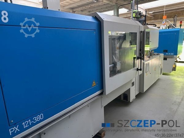 Injection molding machine KraussMaffei KM 121-380 PX