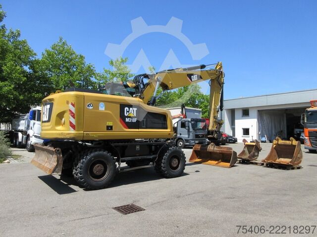 Mobile excavator HITACHI ZX 170W-6 Mobilbagger, BJ 2017