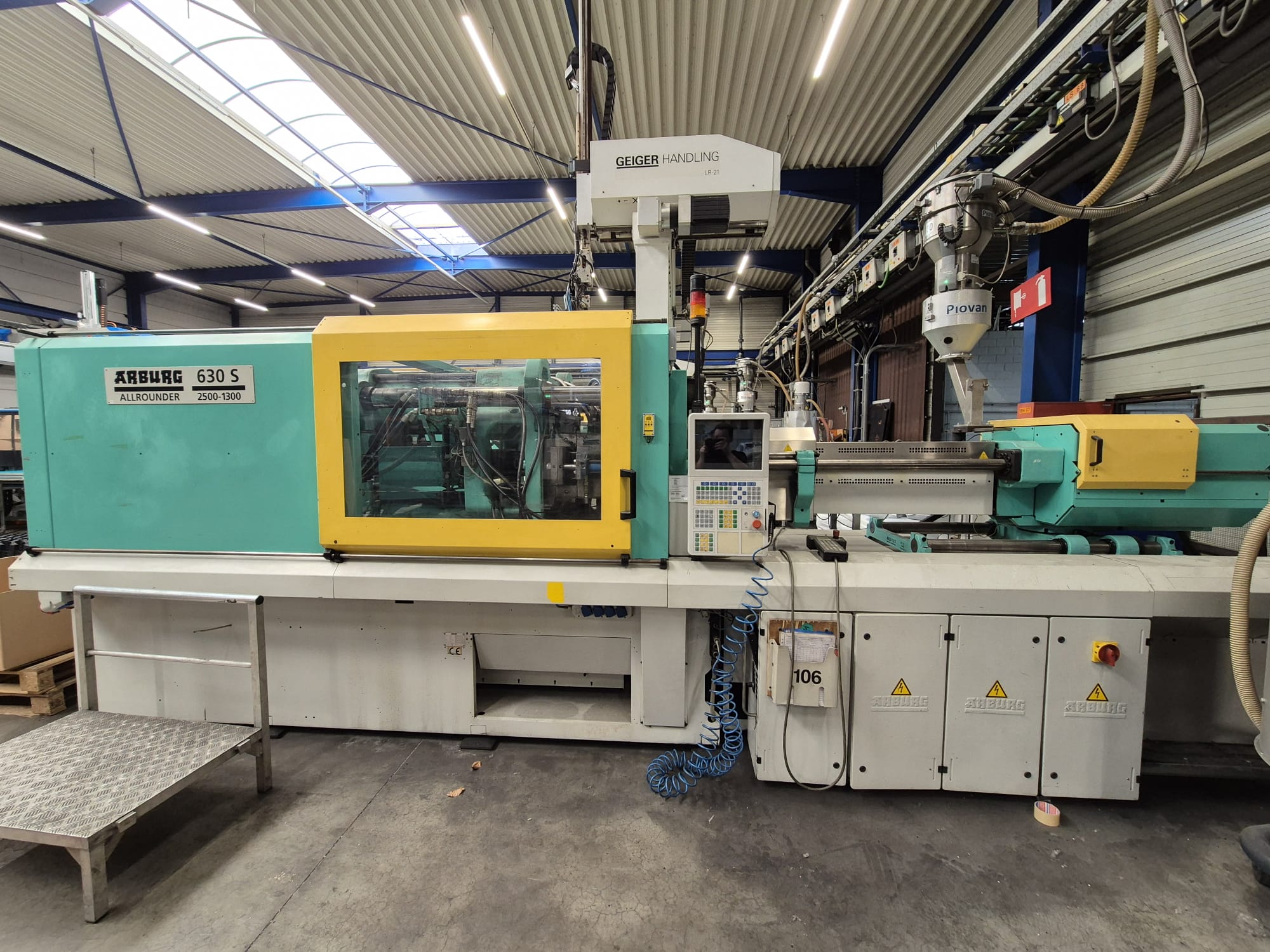 2000 ARBURG Allrounder 630 S 2500-1300