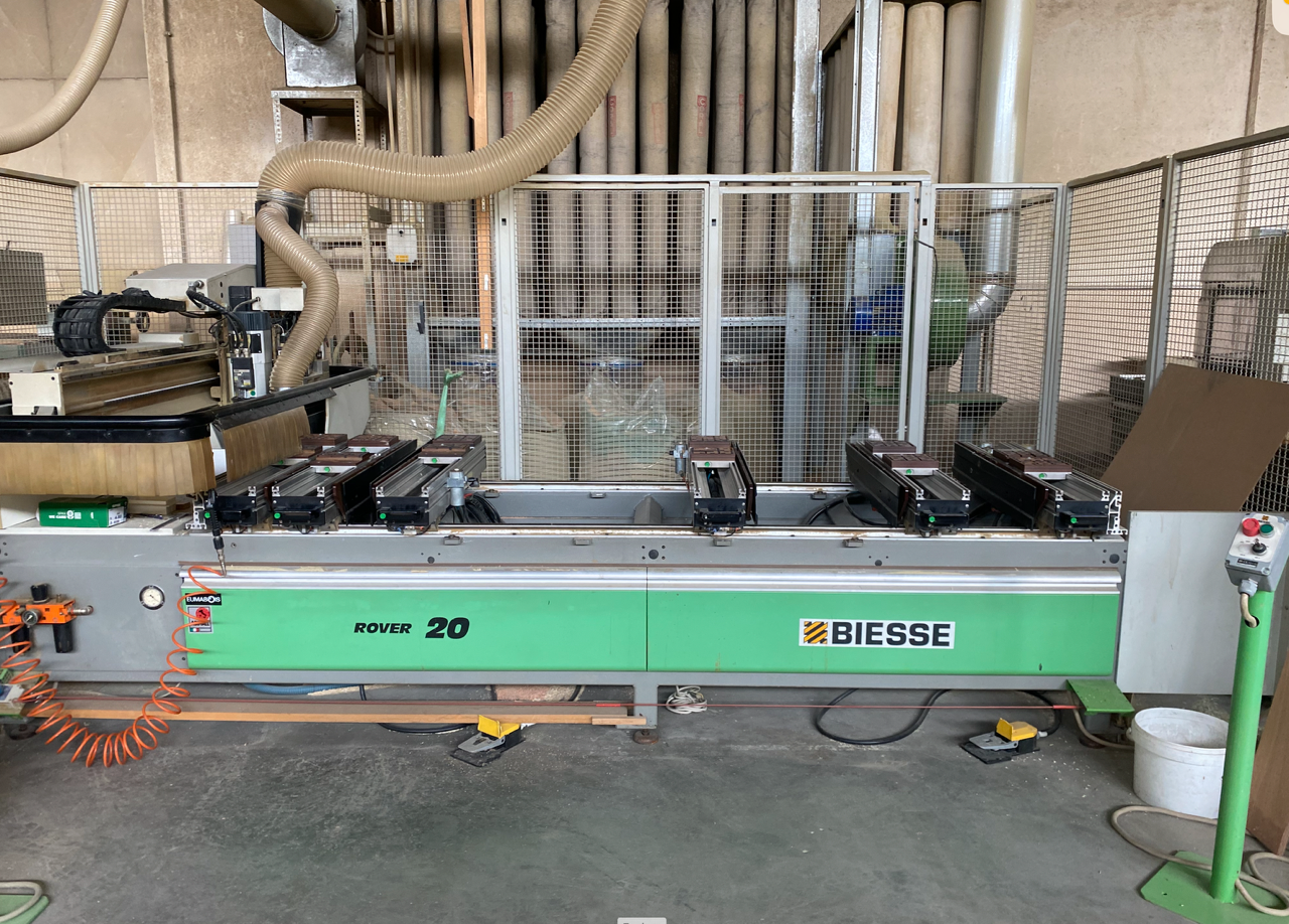 Centre d’usinage CNC bois Biesse Rover 20