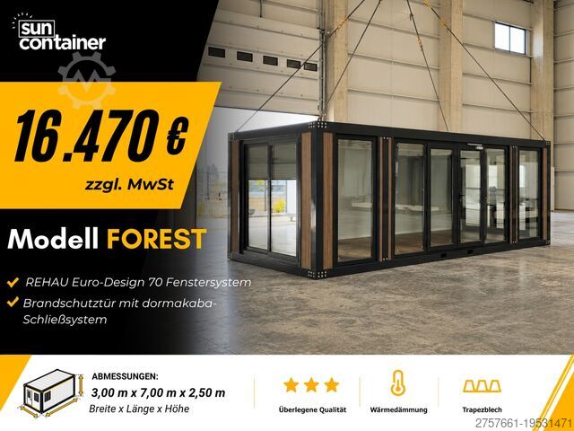 20-ft. NEW Container one way Supreme Containerhandel 20-Fuß Bürocontainer