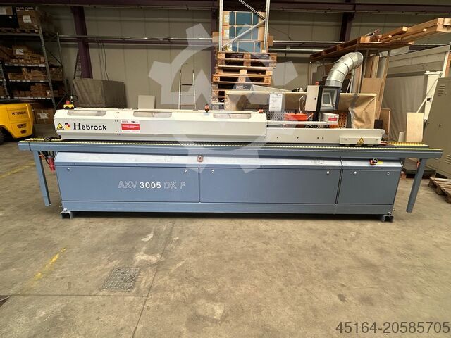 Edge banding machine with joining Hebrock AKV 3005 DK - F Airtronic