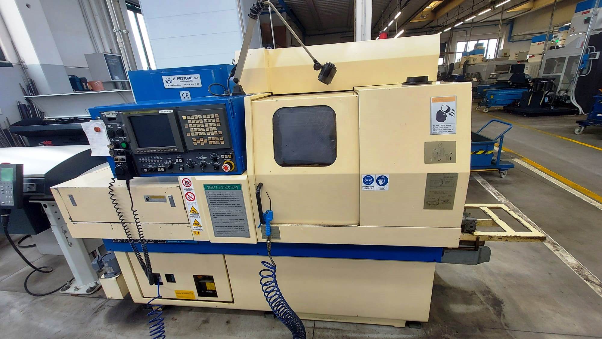 Tour cnc à poupée mobile TSUGAMI BS 20 d'occasion