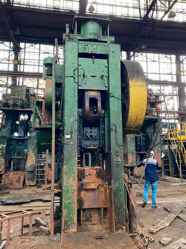 Presse de forgeage à chaud TMP Voronezh K862