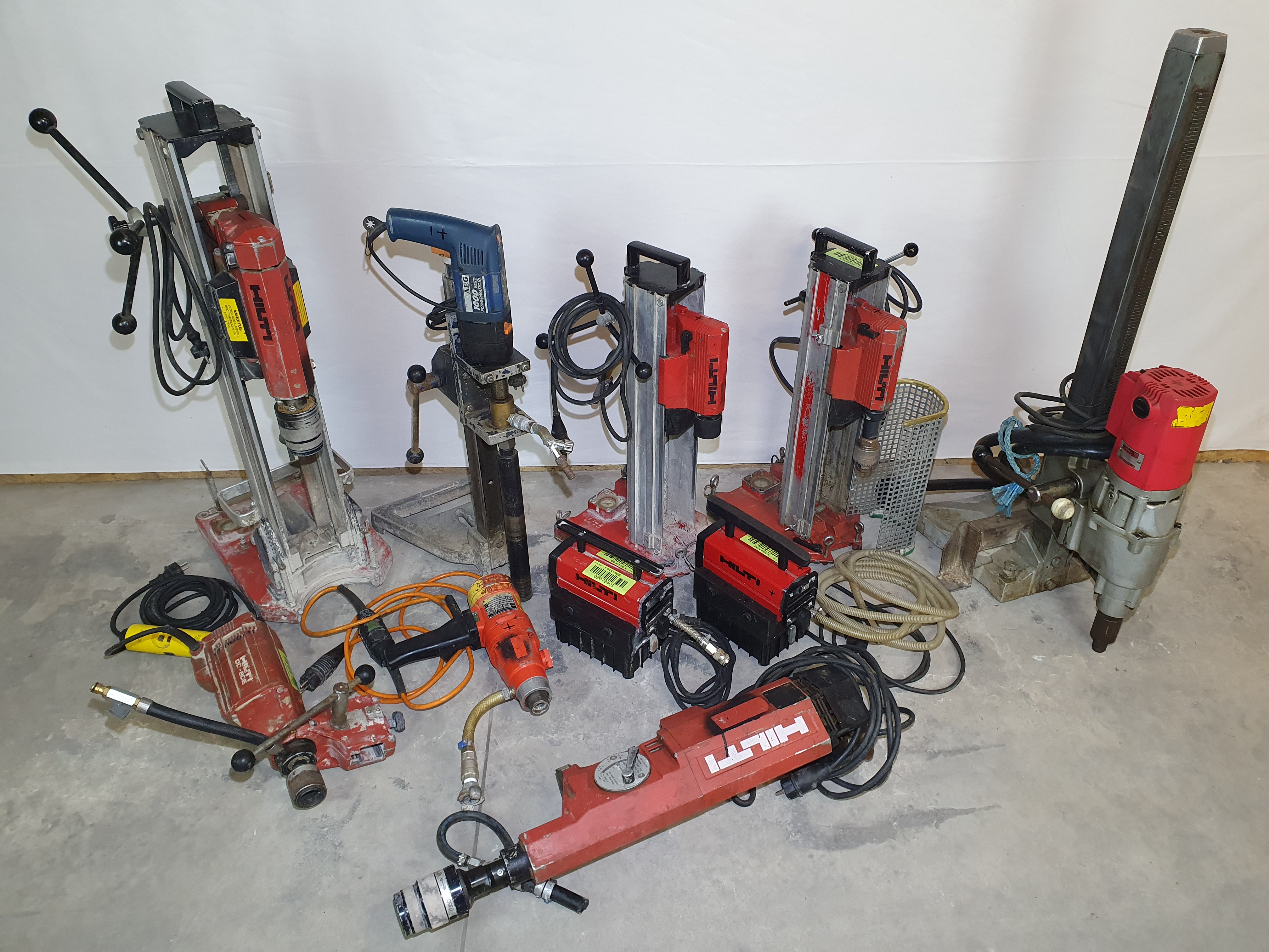 Perceuses à carotter et forets diamantés Hilti – Kit complet, 117 pièces. 15 % de réduction jusqu'au 25/09/2026