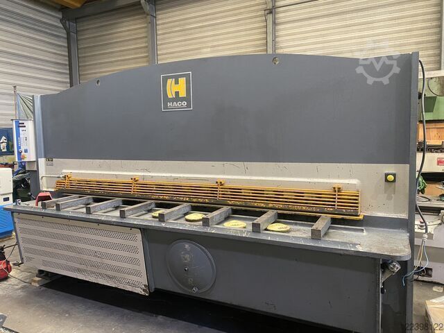 Hydraulic guillotine shear HACO TS3012