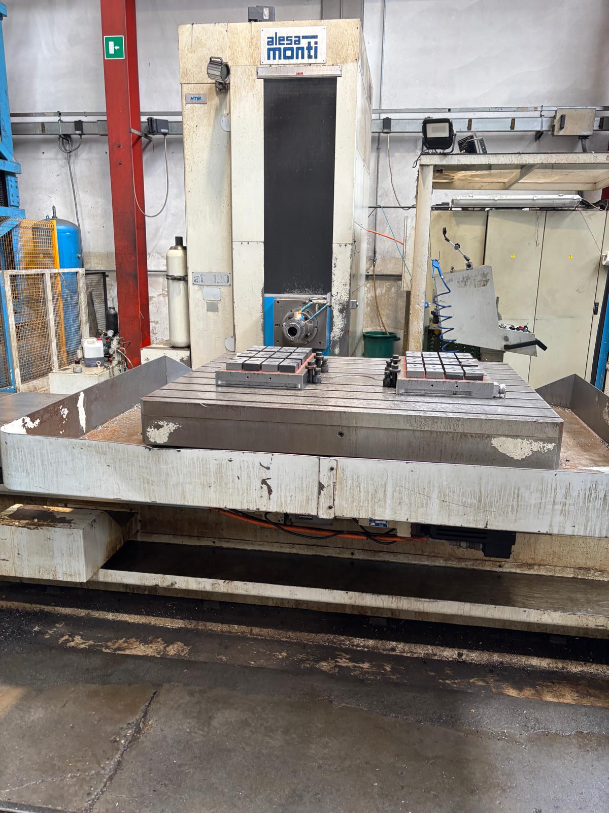 Aléseuse à montant fixe CNC ALESAMONTI AT 120