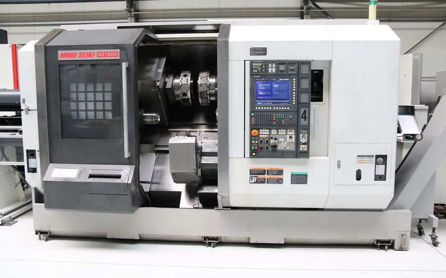 Tour CNC avec ravitailleur de barres Mori Seiki NZ 1500 T3Y3 d'occasion