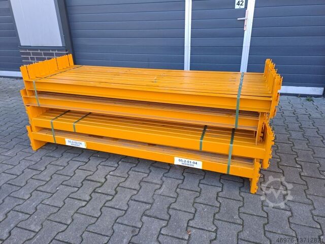 High-bay warehouse Pallet rack traverse Jung Heinrich Delta / U: 80x50 mm / 1.900 mm