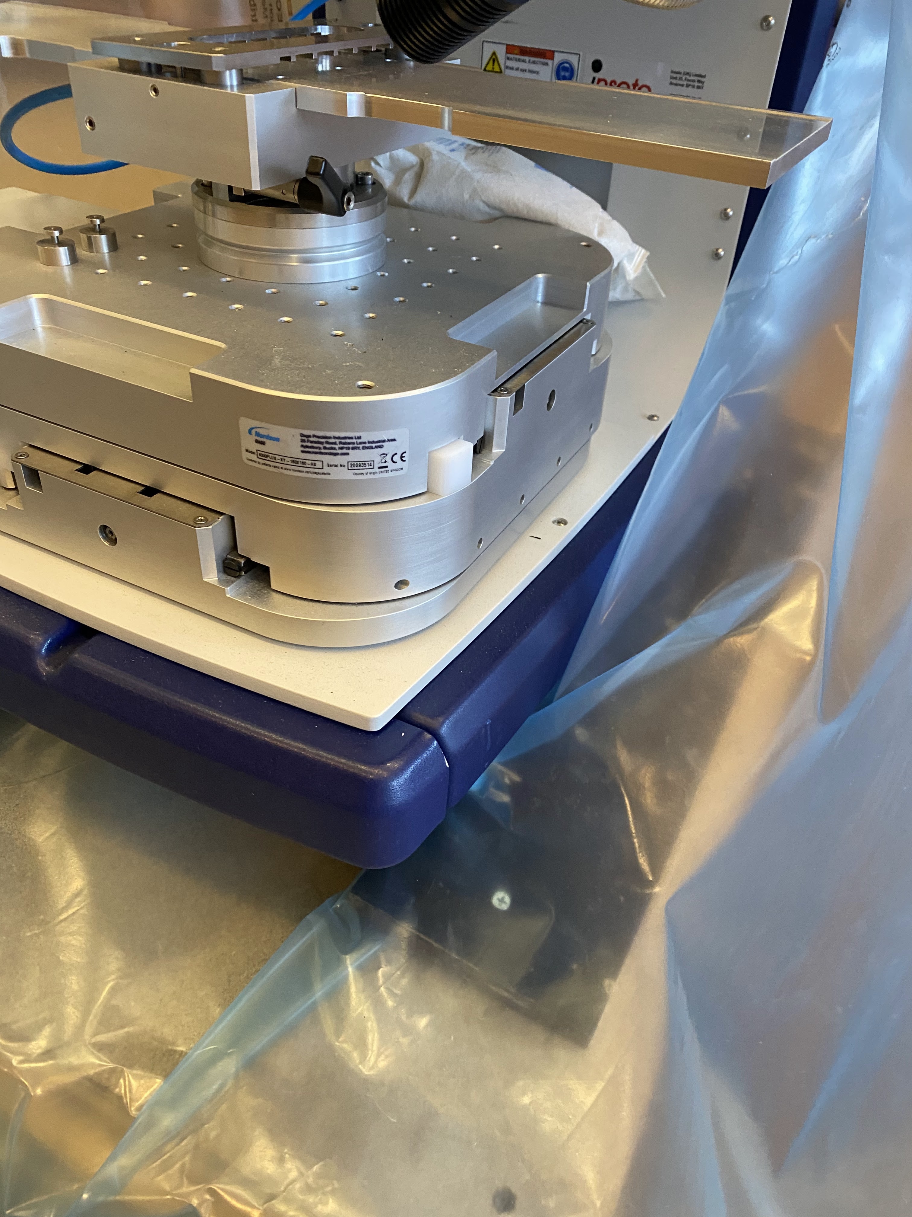 Testeur de liaison NORDSON DAGE 4000 PLUS – Testeur avancé de force de traction/poussée pour le collage de fils (fil Or/Cuivre) Faible nombre d'heures