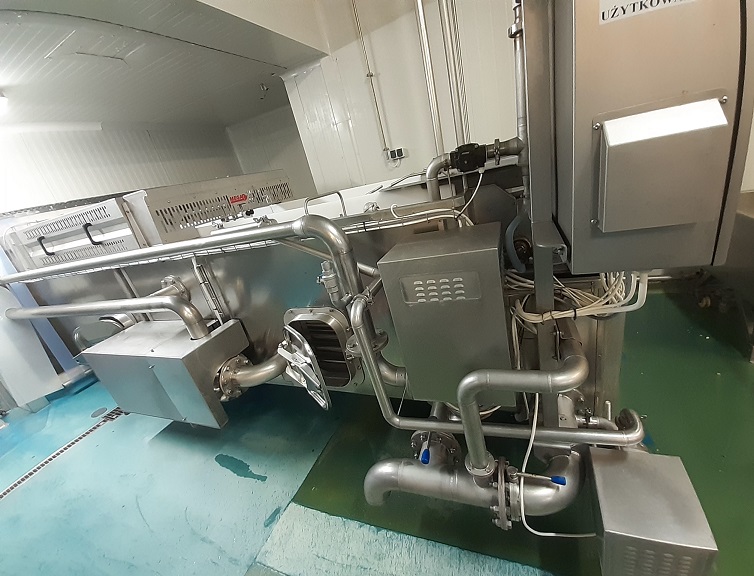 Machine de découpe, lavage et blanchiment de fruits et légumes Mega Fruit cooling
