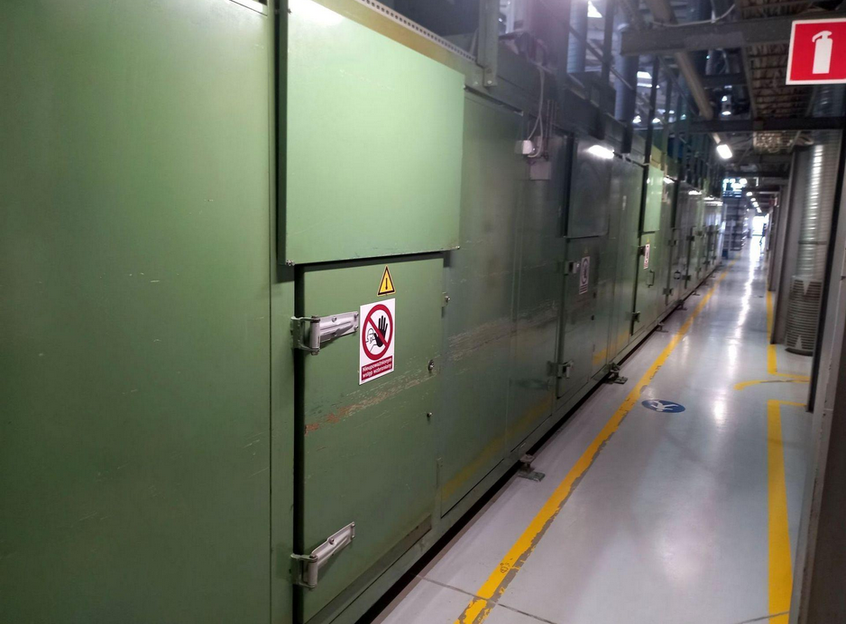 Four industriel Elmetherm 27 x 4,4 m