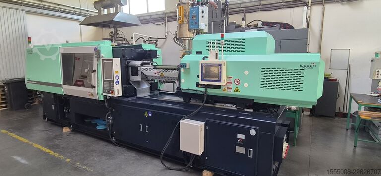 Injection molding machine WOOJIN PLAIMM TE250