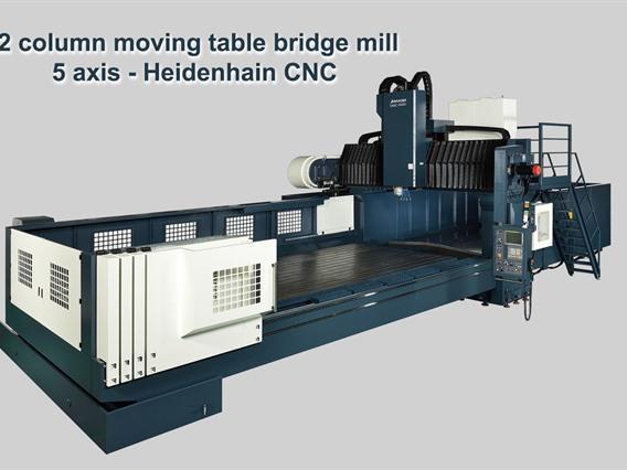 Fraiseuse cnc à banc fixe Johnford DMC-4100LH