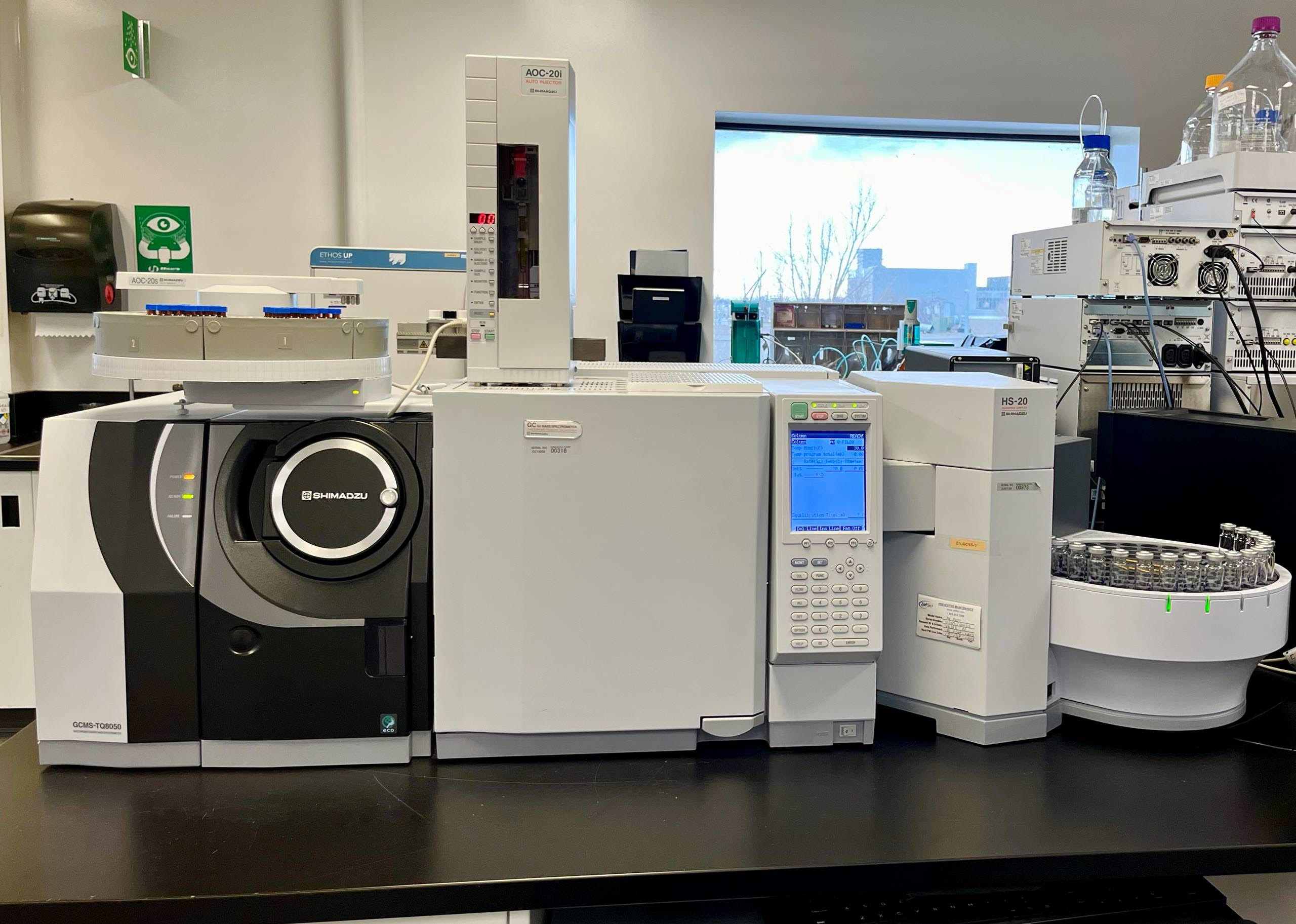 Système de chromatographie Shimadzu GCMS-8050 NX