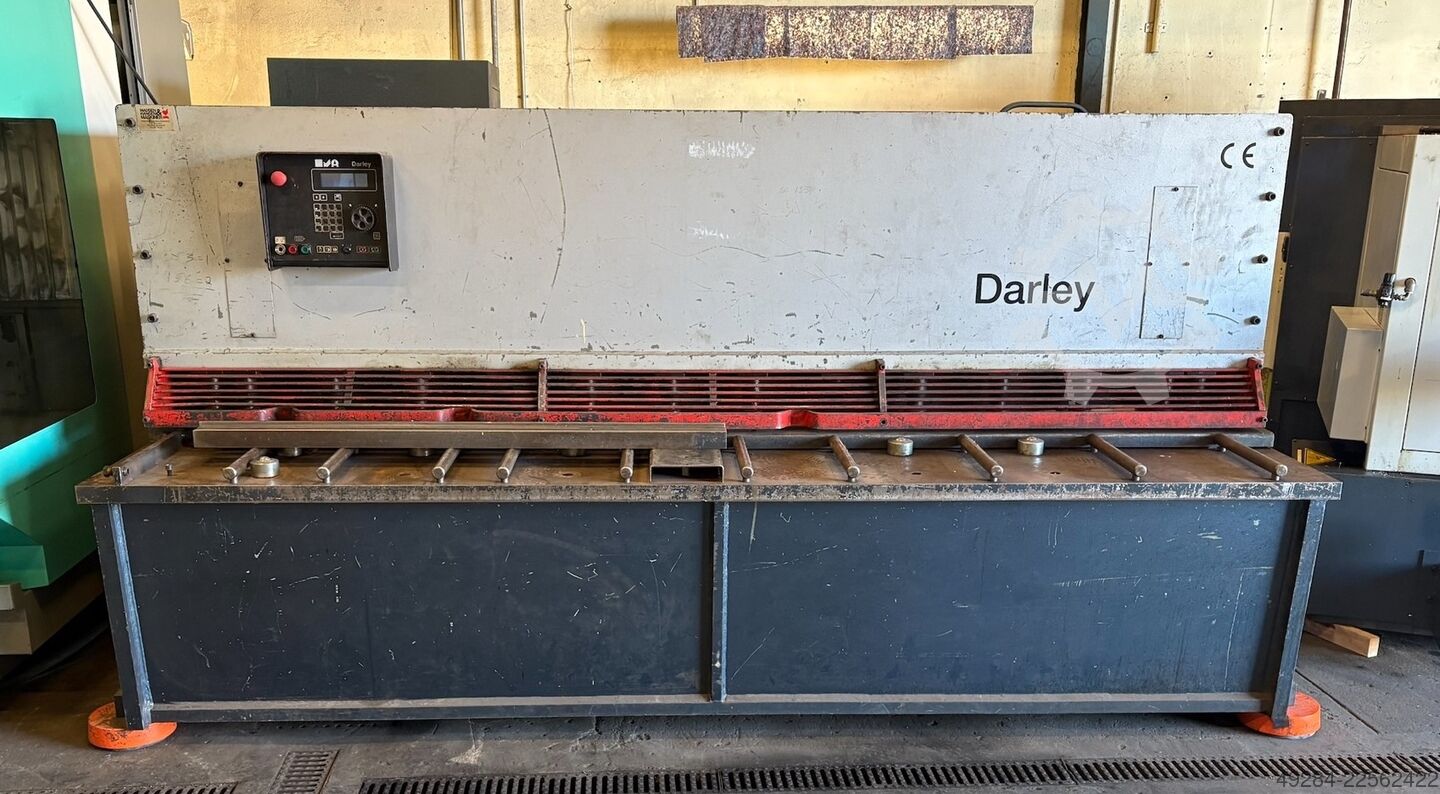 Hydraulic guillotine shear DARLEY GS 3100x10