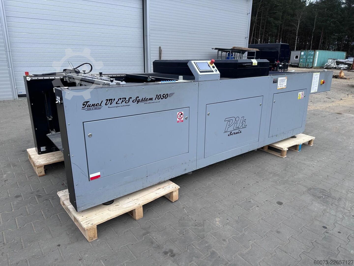 Screen printing machine Versor EPS 1050 UV TUNNEL