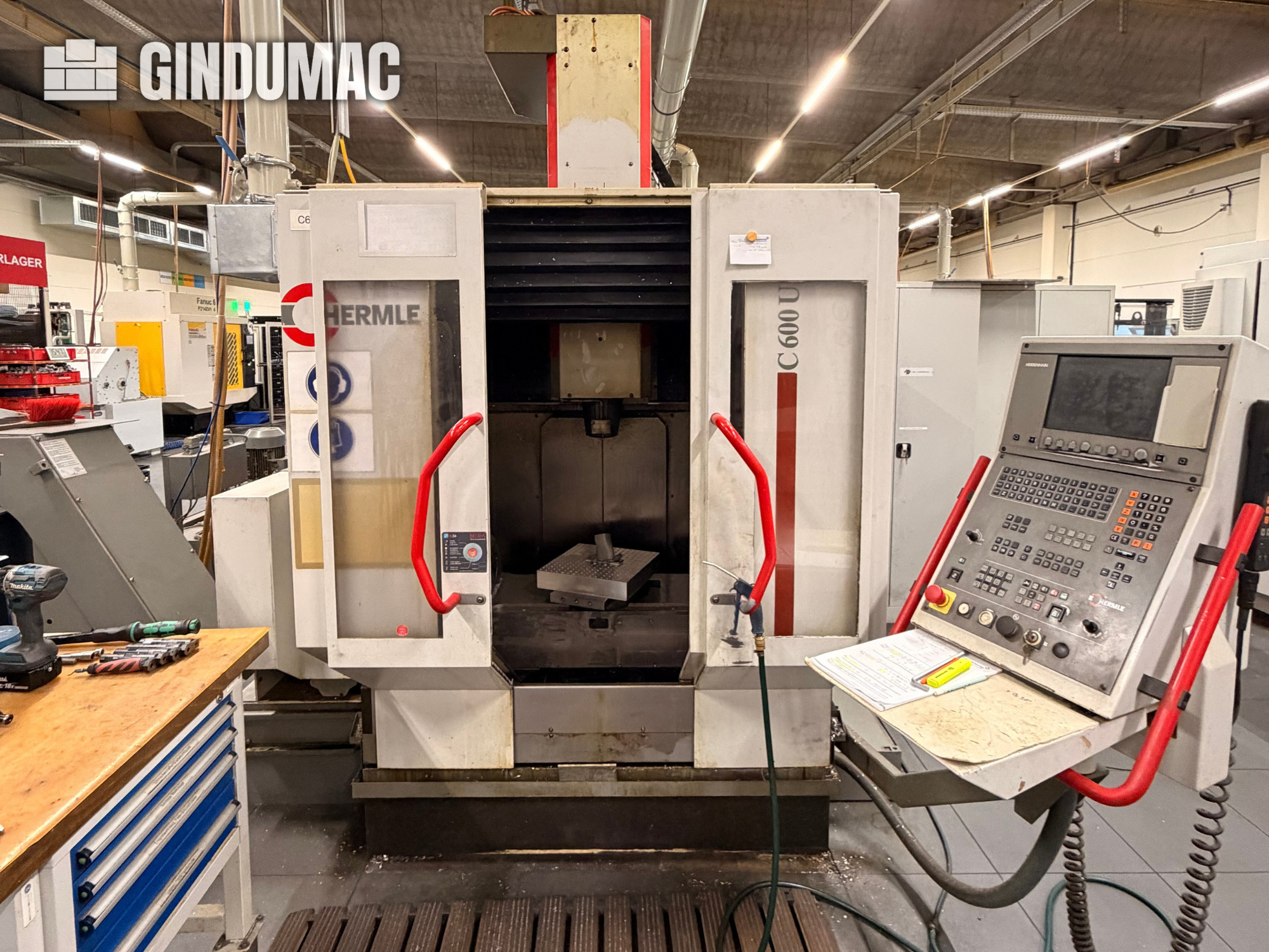 Centre d'usinage 5 axes HERMLE C 600 U