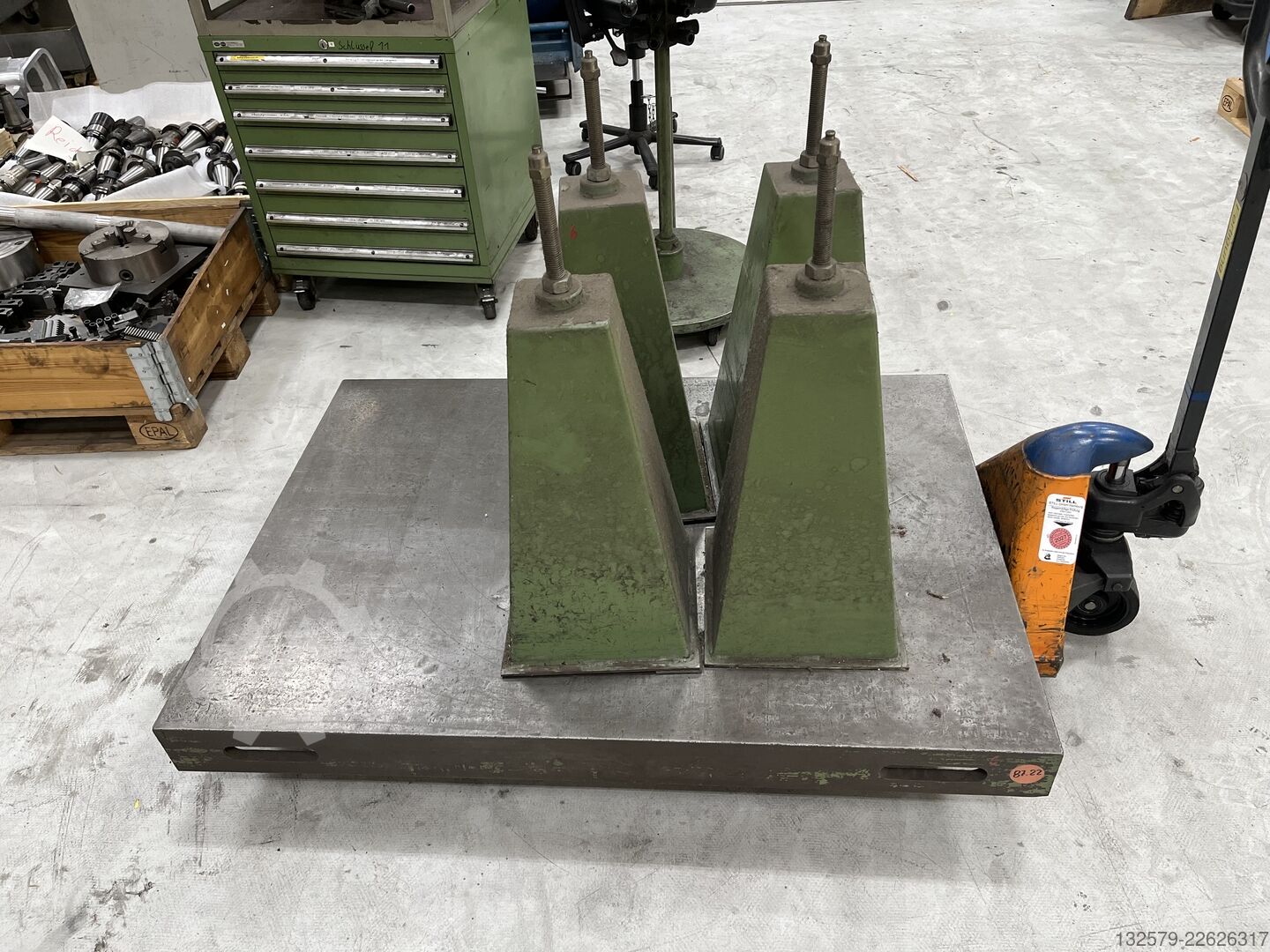 Sheet metal straightener Richtplatte / Anreißplatte