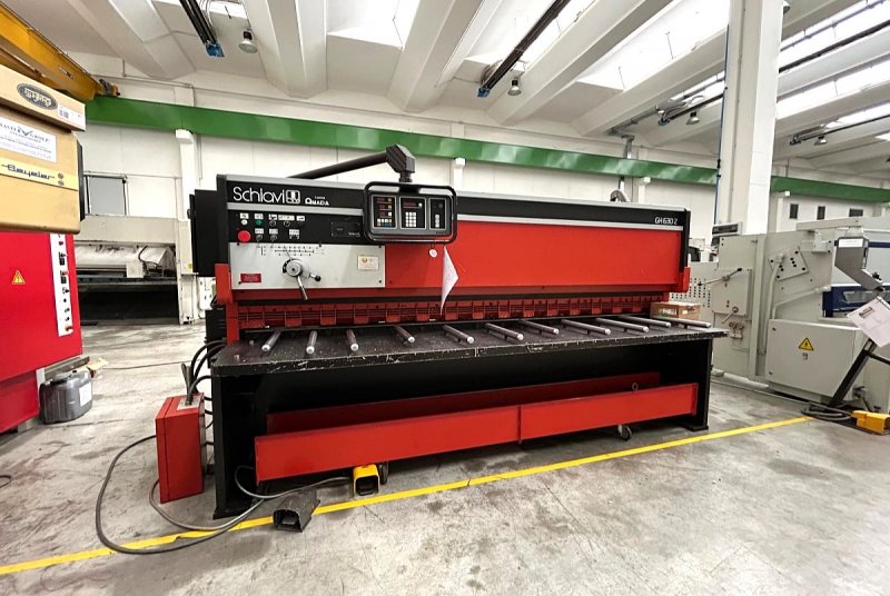 Cisaille guillotine mécanique SCHIAVI GH630Z