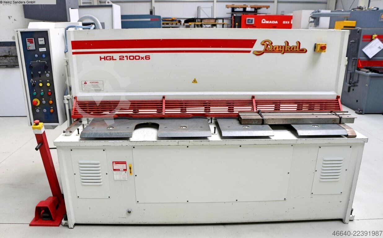Plate Shear - Hydraulic HACO HSLX 3006