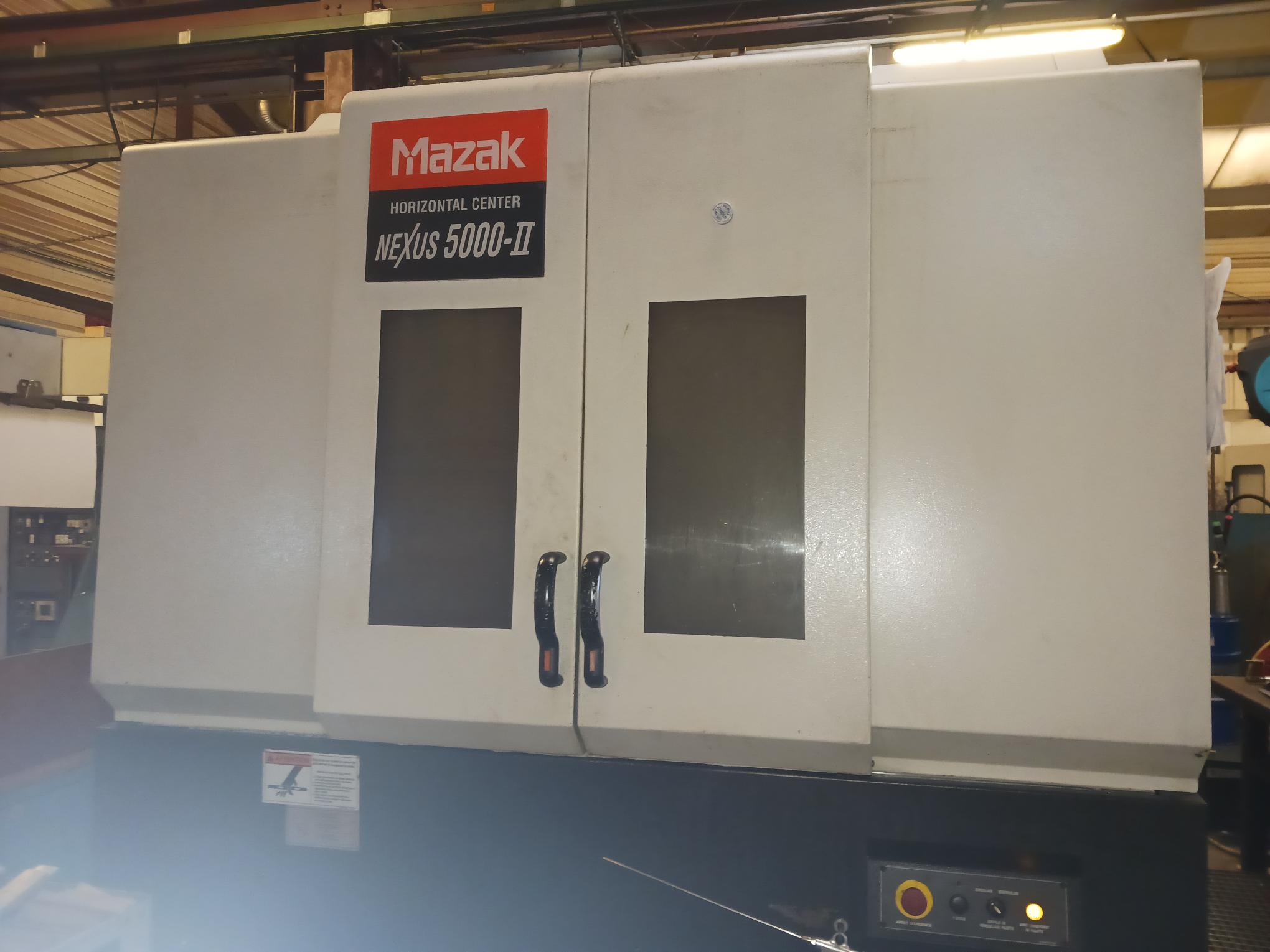 Centre d'usinage horizontal Mazak HC Nexus 5000-ll d'occasion