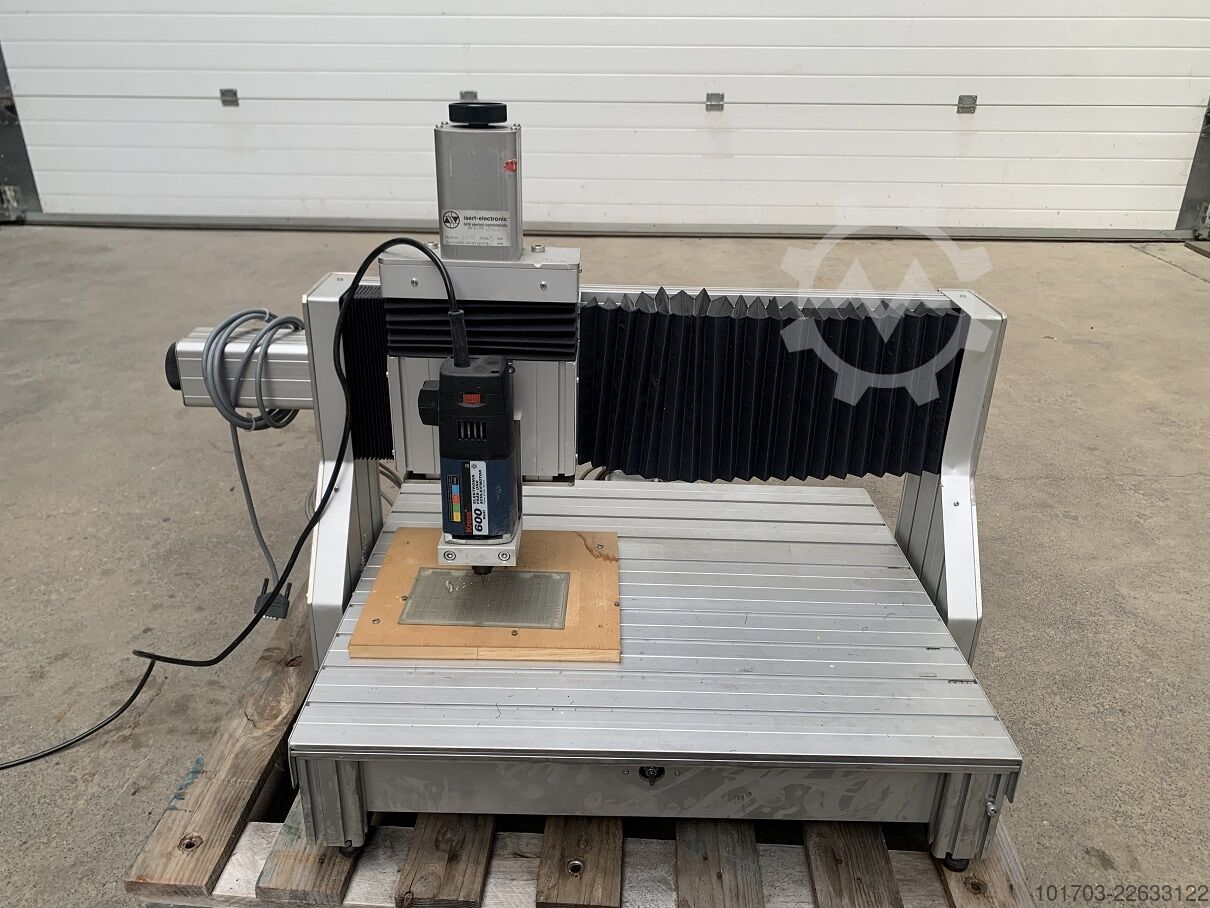Small Drilling/Milling Machine ISERT ELECTRONIC X 350 / Y 300 / Z 70 mm - 24000 RPM