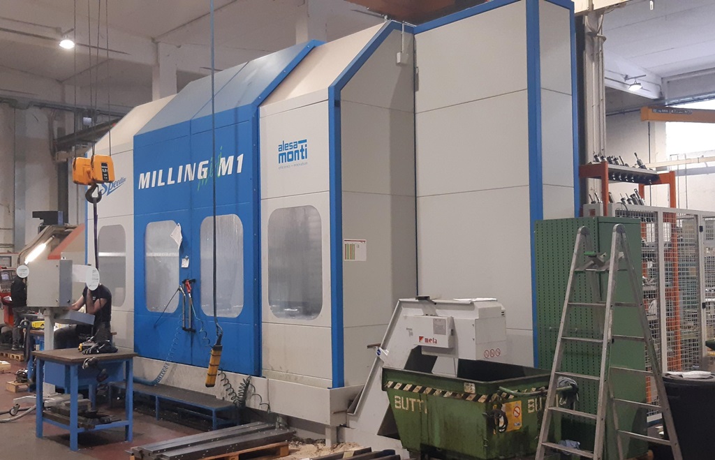 Fraiseuse à colonne mobile Alesamonti Milling M1 Mini