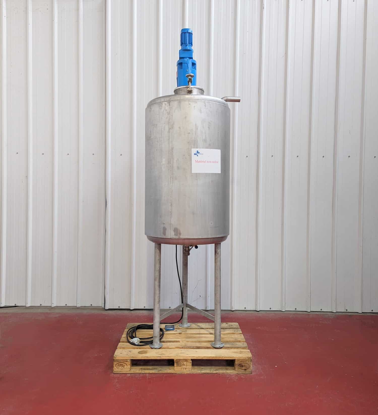 Cuve agitée 600 L