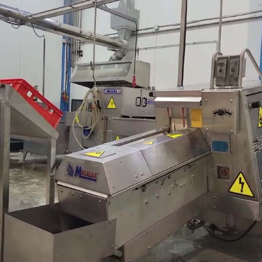 Ligne automatique de traitement du poisson MECALTUNFRESH